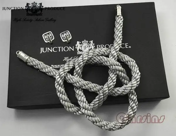 Один комплект JP соединительная планка производство авто SILVER KIN TSUNA ROPE & RED FUSA KIKU KNOTS