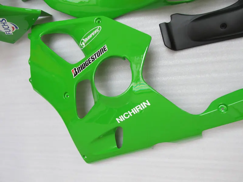 Комплект обтекателей для мотоцикла KAWASAKI Ninja ZX 6R 1994 1995 1996 ZX6R 94 95 96 97 ABS зеленый