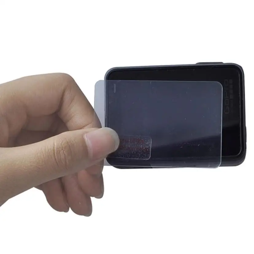 Superior Quality Screen Tempered Glass Protective Film For GoPro Hero 5 Camera Protector + Cloth Feb03