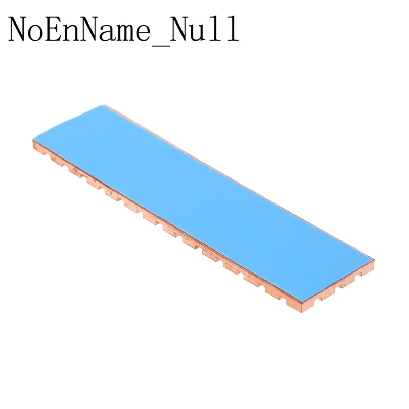 Медный теплоотвод теплопроводящий клей для M.2 NGFF 2280 PCI-E NVME SSD