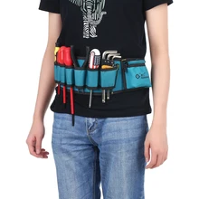 Переносная Водонепроницаемая поясная сумка для инструментов, карманы, сумка-Органайзер, Оксфорд, холст, долото, ремонт инструментов, карманы, инструменты для ремонта с ремнем