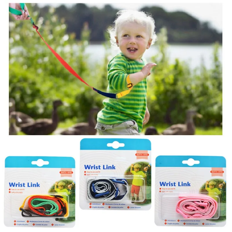 

Toddler Kids Baby Safety Walking Harness Anti-lost Strap Wrist Leash Children Hand Belt Rope Safety Traction Rope