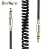 Bochara Gold Plated Elastic Coiled Spring 3.5mm Stereo Audio Aux Retractable Cable Male to Male For Speakers Headset ► Photo 1/6