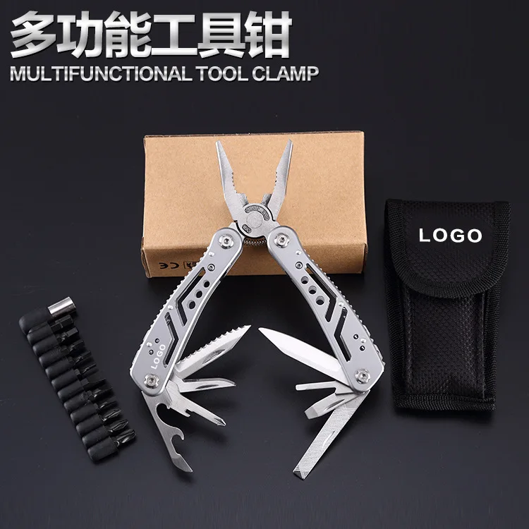 

Stainless Steel Knife Multi Tool Plier Tools Folding Plier Multitools Fishing Plier Multifunction Cutter