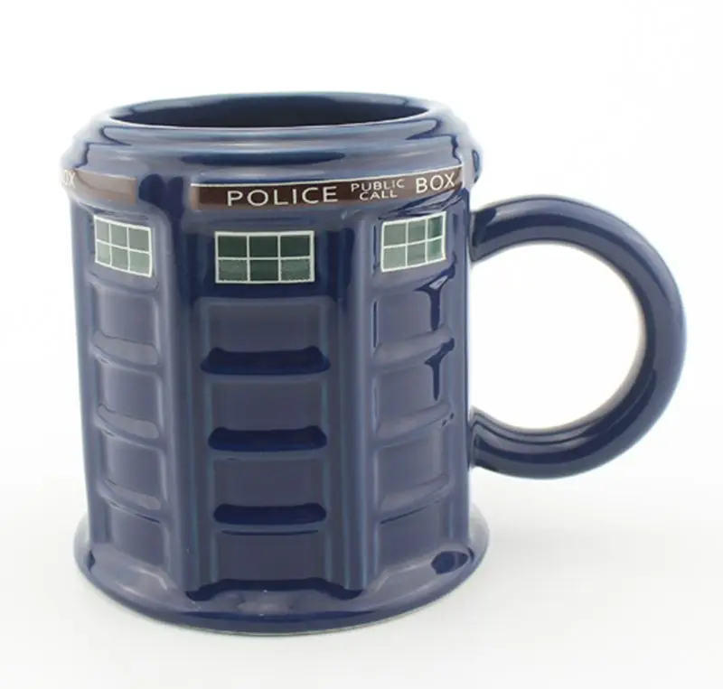 

British Police Pavilion Ceramic Water Cups Milk Cups London Travel Souvenirs Mugs Home Office Drinkware Creative Gift