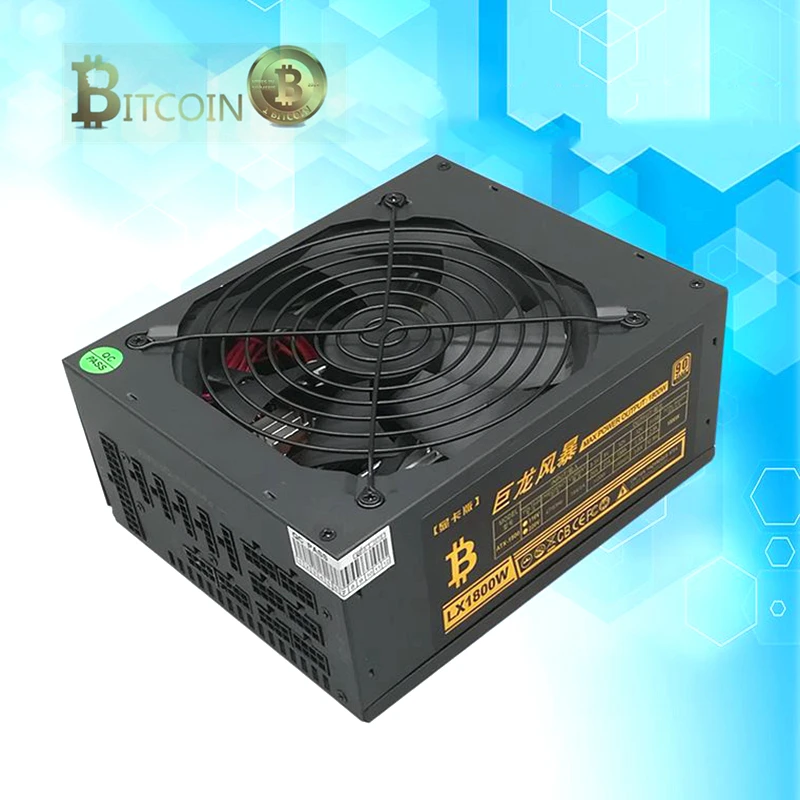 PC الخادم مينر وحدات امدادات الطاقة 1800 W الكمبيوتر ATX PSU Ethereum تعدين البيتكوين آلة ل RX 470 480 570 1060 6 فيديو بطاقة
