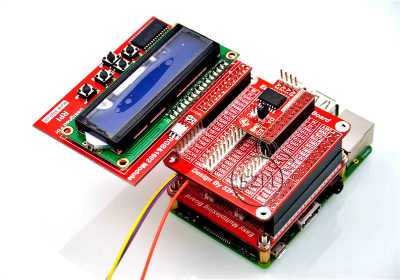 Оригинальный Raspberry Pi 2 / 3 Model B Модель трехуровневая мультиплексорная Плата