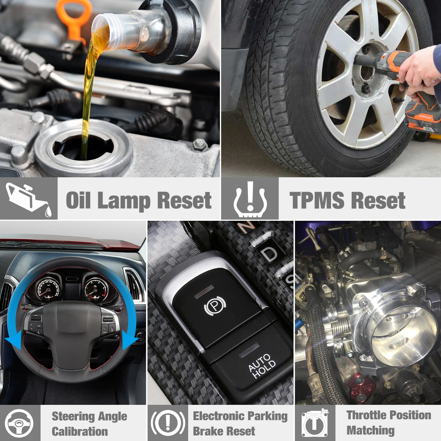 LAUNCH x431 CRP129E OBD2 автомобильный сканер двигателя ABS SRS на тормозном масле SAS ETS TMPS