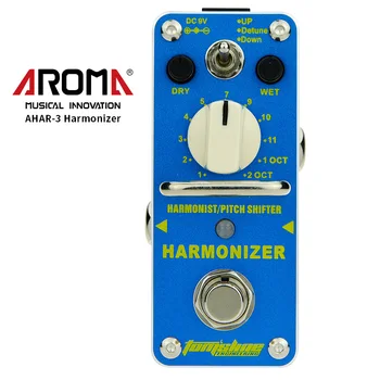

AROMA AHAR-3 Harmonizer Guitar Pedal Harmonist/Pitch Shifter Guitar Effect Pedal Mini Single Effect Guitar Parts & Accessories