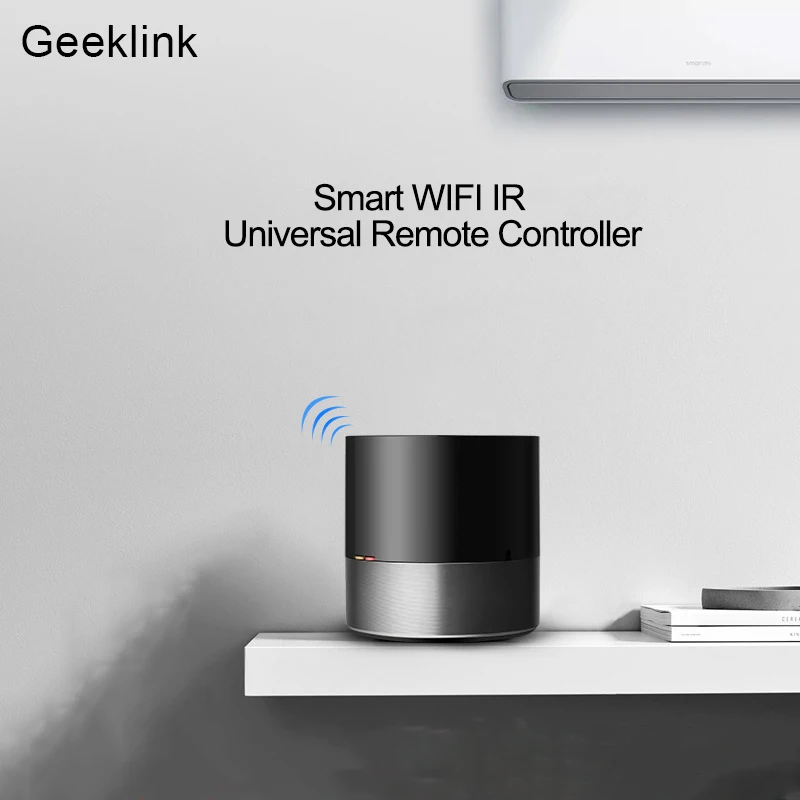 

Geeklink WIFI+IR+4G Universal Remote Controller Voice Control Works with Alexa iOS Android for Smart Home Automation