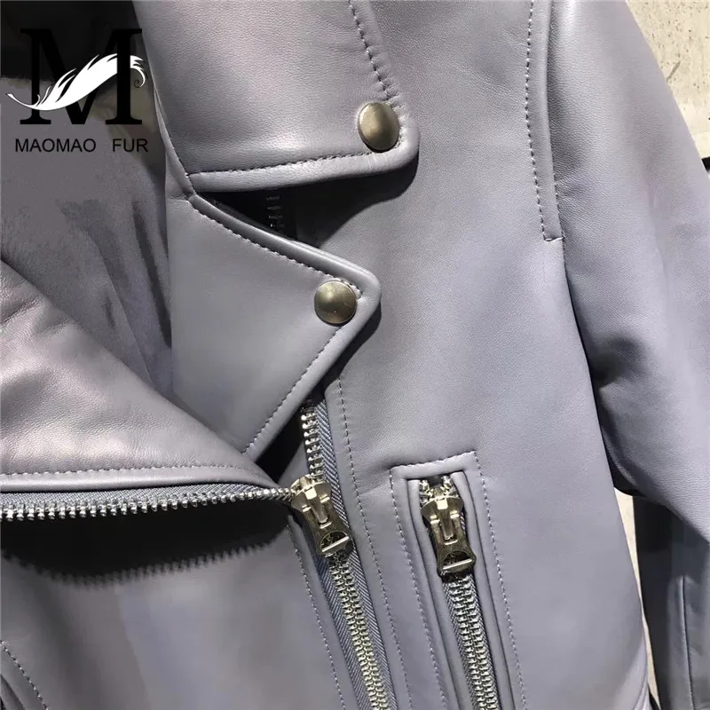 Женская кожаная куртка из натуральной овечьей кожи|jacket real|jacket fashionjacket quality |
