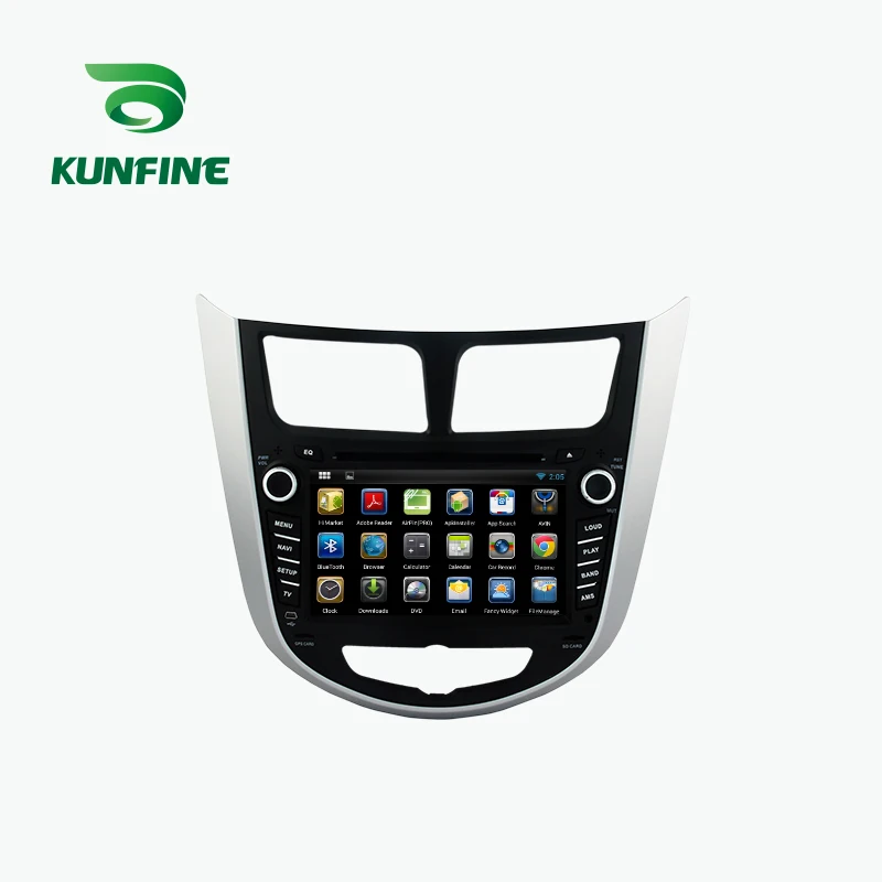 Car DVD GPS Navigation player for HYUNDAI Verna Accent Solaris 2011-2012 B