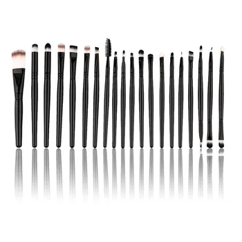 

20 pcs Professional Makeup Beauty Cosmetic Blush Black Brushes Kits New Quality Hot Sale 2018