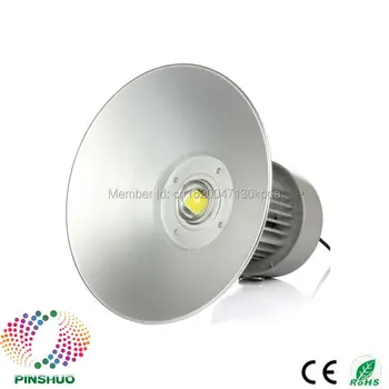 

4PCS DC12V 24V Warranty 3 Years Brigdelux Chip 12V High Bay LED Light 50W Industrial Lamp E40