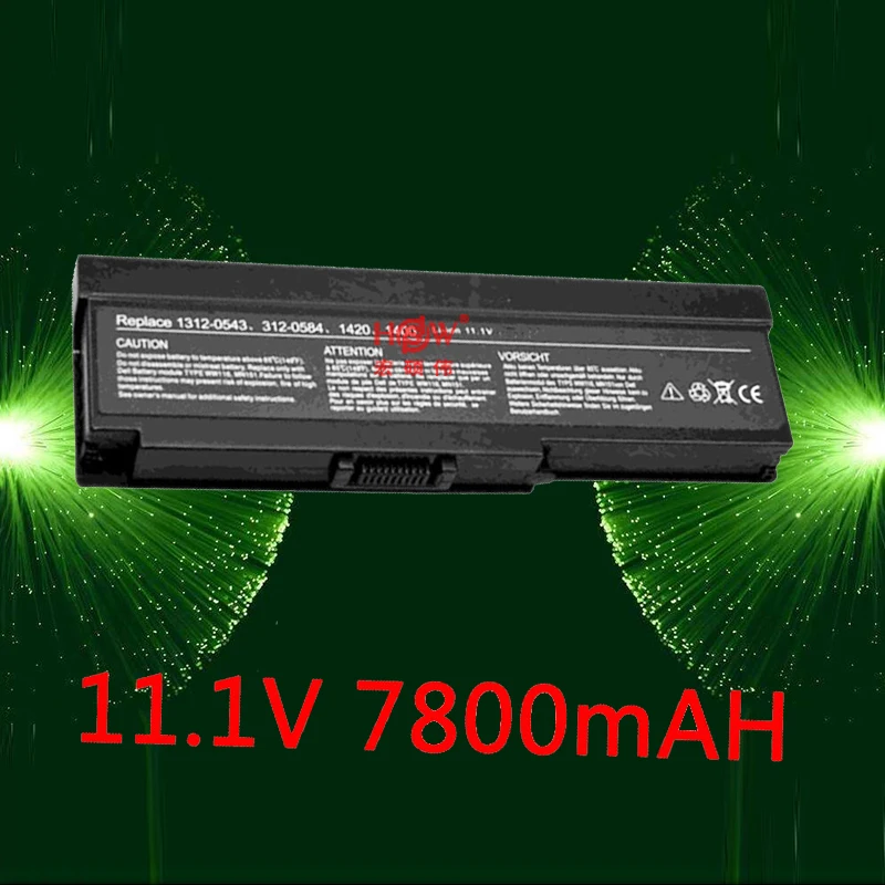 Hsw 7800 мАч ноутбука Батарея для Dell Inspiron 1420 Vostro 1400 312-0543 312-0584 451-10516 ft080 ft092 kx117 nr433 ww116 Bateria