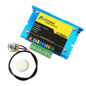 

DC Motor Speed Controller 6V 12V 24V 30V PWM Stepless Speed Control Over Current Protection - Blue CCM6S