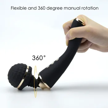 Multispeed Rechargeable AV Magic Wand Vibrator Sex Toys for Woman Sex Massage G Spot Vibrators for Women Adult Sex Machine Shop 3