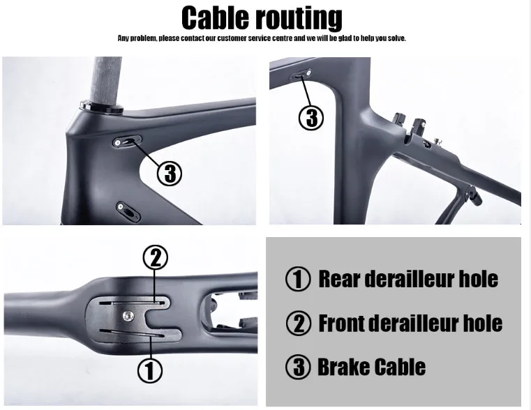 Cheap 2017-2018 China X brake PF30 BB Aero UD black carbon carbon fiber road bike frame XXS / XS / S / M / L with brake caliper free 6 Cheap 2017-2018 China X brake PF30 BB Aero UD black carbon carbon fiber road bike frame XXS / XS / S / M / L with brake caliper free 6