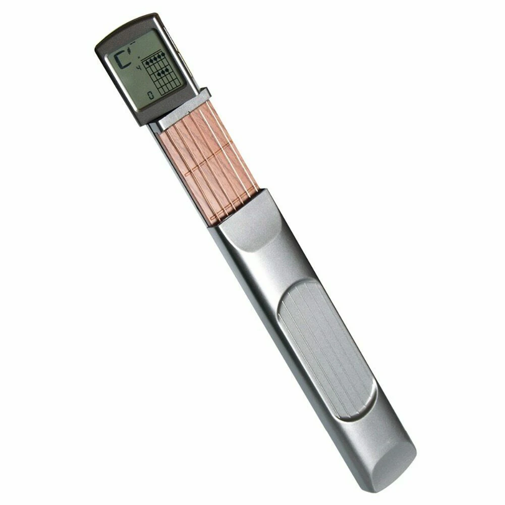 

Digital Handy Guitar Chord Trainer Mini 6 Fret Portable Practice Tool Rotatable Screen for Beginner C55K Sale