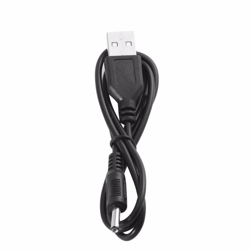 80 см USB 2 0 Тип Мужской 3 5 мм DC разъем питания баррель в кабель черный оптовая