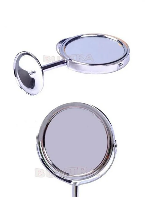 Двустороннее косметическое зеркало нормальное и увеличительное зеркало для макияжа круглое зеркало с подставкой Лупа косметическое зеркало