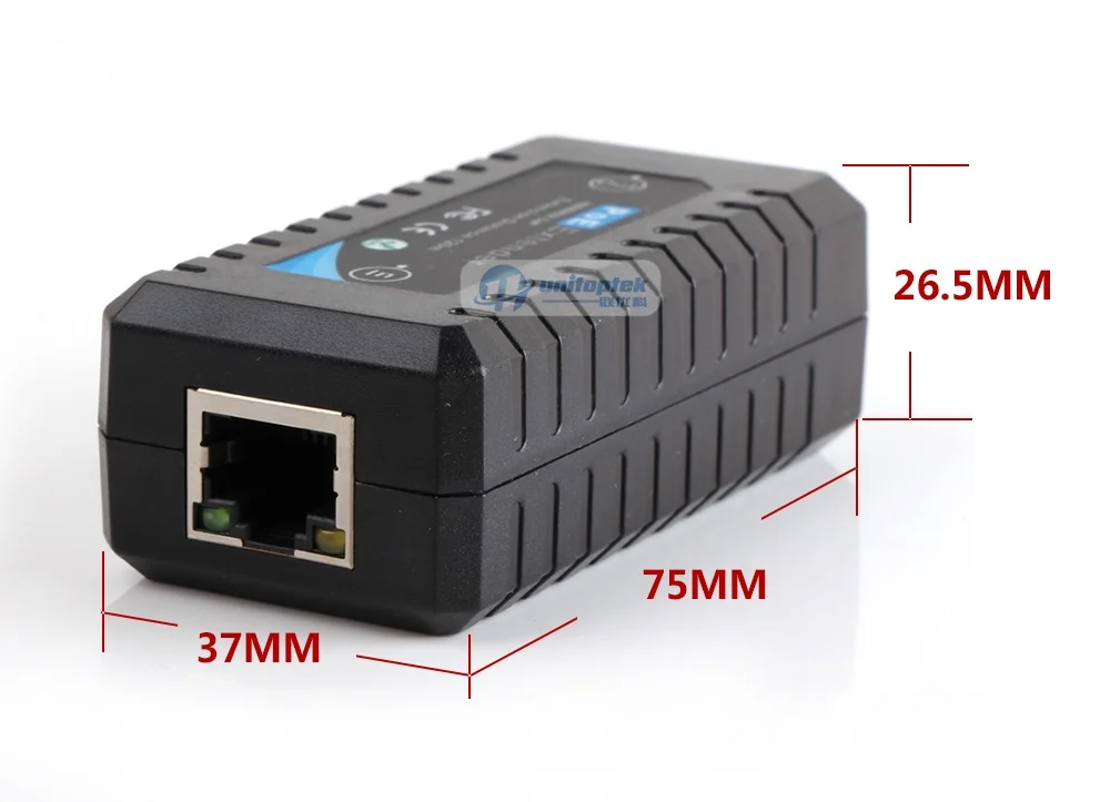 Новое поступление 13 Вт Max IEEE802.3af вход/выход один 1 канал 1-порт PoE удлинитель POE повторитель Максимальная передача 120 м расстояние