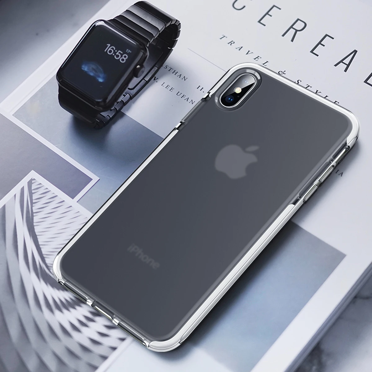 ROCK противоударный чехол для iPhone XS максимально сверхпрочный защитный чехол для iPhone XS XR X чехол матовый плотный чехол Адсорбция ROCK противоударный чехол для iPhone XS максимально сверхпрочный защитный чехол для iPhone XS XR X чехол матовый плотный чехол Адсорбция