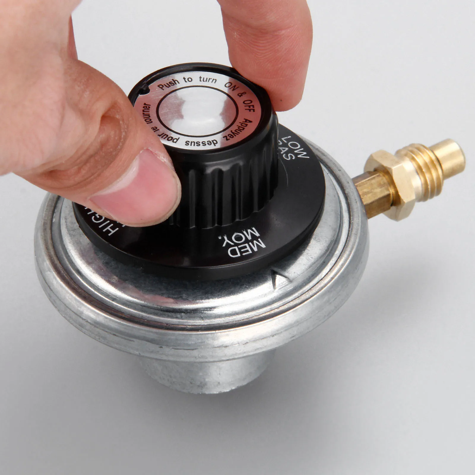 Grab Fast One Pound Propane Low Pressure Gas Regulator Valve