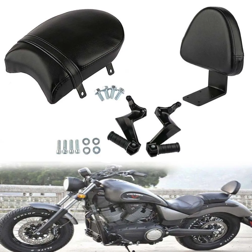 Motorcycle Seats & Seat Parts Motors Backrest Sissy Bar Passenger Seat