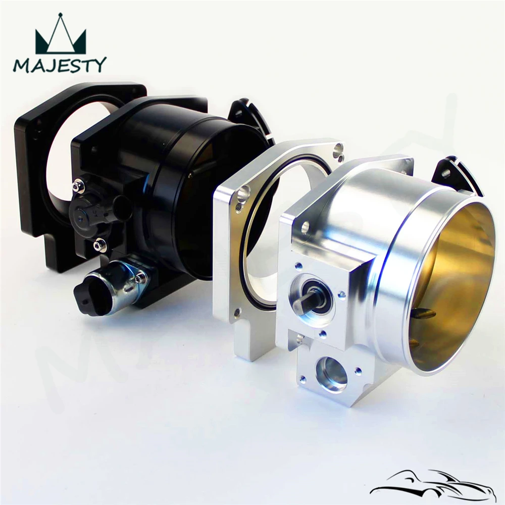 92mm Throttle Body w/ TPS +Manifold Adapter Plate for LS1 LS2 LS3 LS6