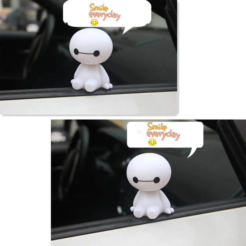 Автомобиль мультфильм Baymax украшения наклейки для Mini Cooper R56 R57 R58 R50 R53 F55 F56 Jaguar XE XF