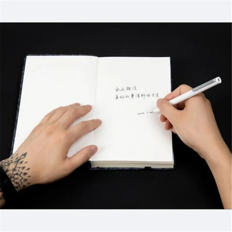 Xiaomi Mijia MI Sign Pens 9.5mm Signing Pens PREMEC Smooth Switzerland Refill MiKuni Japan Ink add Mijia Black Refill stylus pen touch pen writing pen