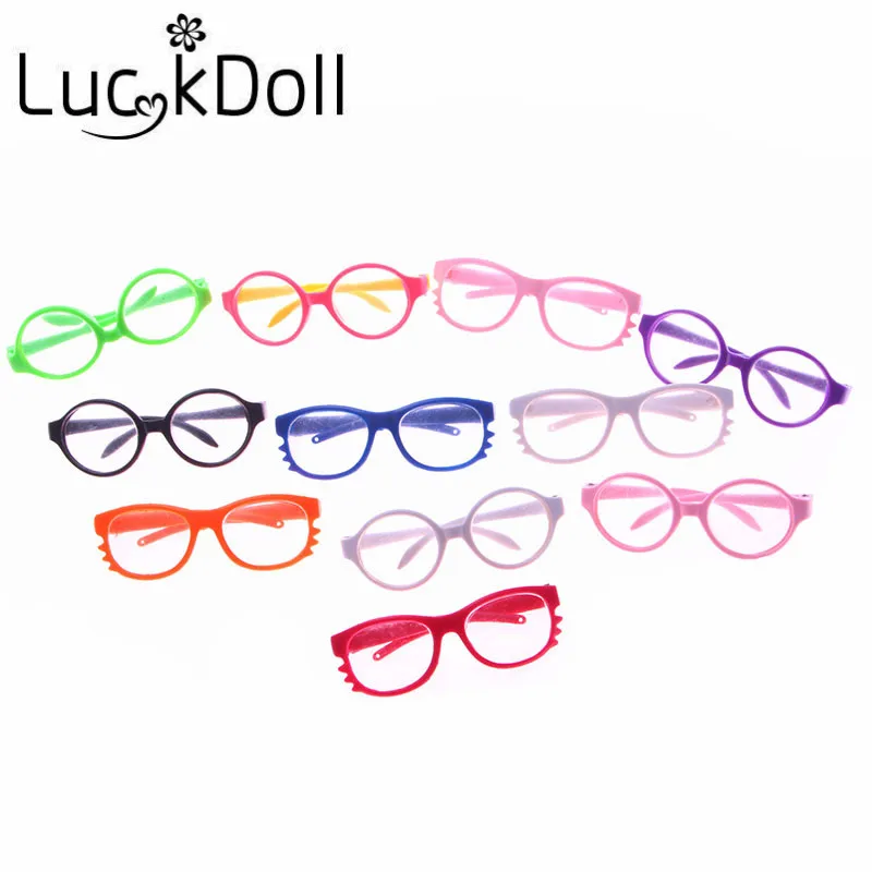 

11 New arrivals Fashion sunglasses fit 18 inch doll\doll accessories(only sell glasses)\