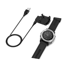 1 м USB кабель для передачи данных Зарядное устройство зарядная док-станция для Garmin спуск MK1 gps работающие под водой часы замена часы Зарядное устройство и линия передачи данных
