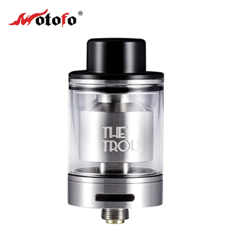 

Original Electronic Cigarettes Wotofo THE TROLL RTA Tank 24mm atomizer Dual coil flavor Style RTA Atomizer 5ml