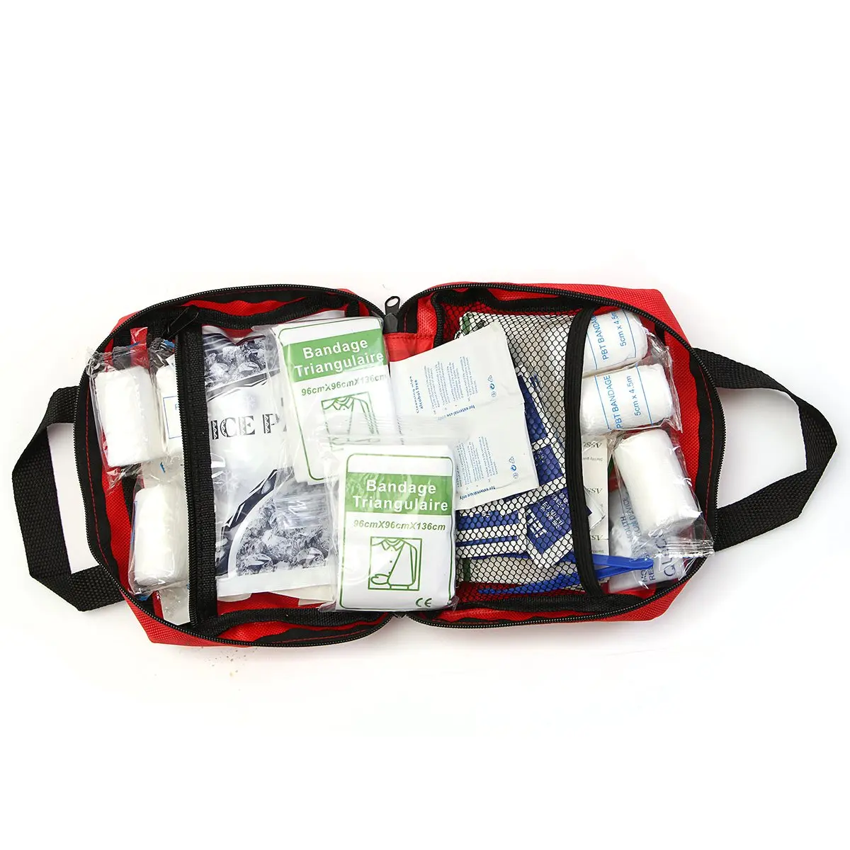 

NEW Safurance 230 Pieces First Aid kit Emergency Set Kit Outdoor Wilderness Survival Medical Treatment Pack Set