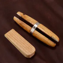 Natutal Деревянные ювелирные изделия кольцевой зажим деревянные украшения тиски держатель кольца