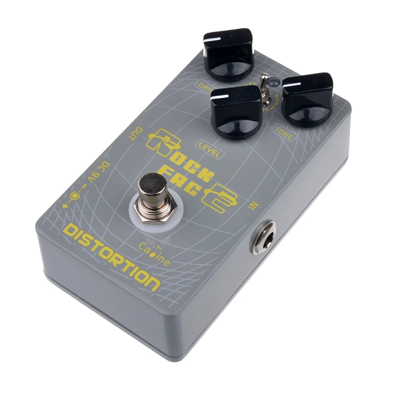 

Caline CP-21 Rock Face Distortion Guitar Effect Pedals True Bypass Design Guitar Effect Caline Distortion
