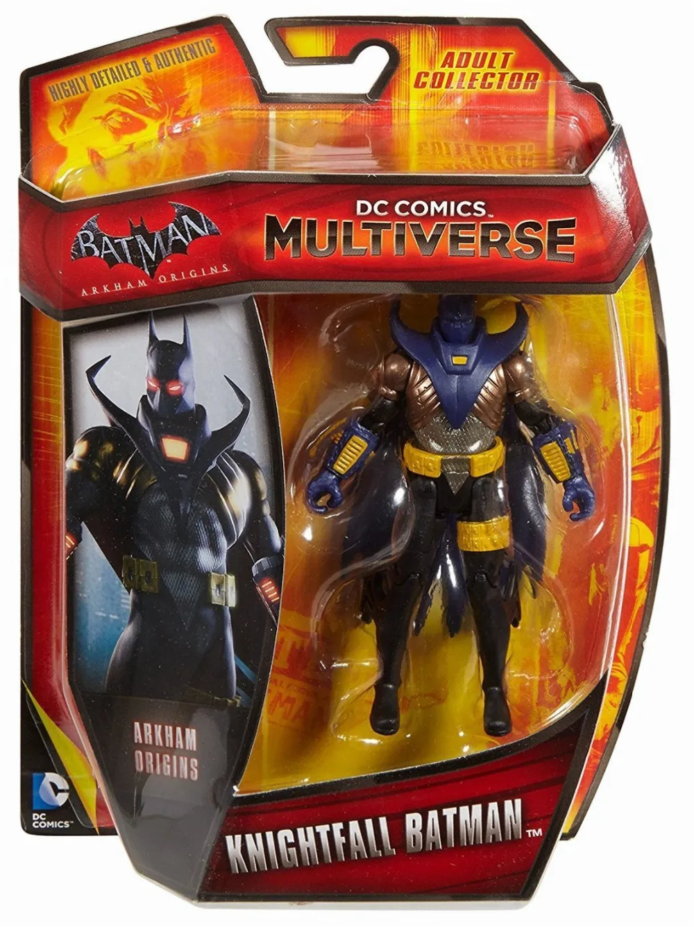 

3.75'' action figure DC Universe Knight fallen Batman Collection model doll toys, a birthday present Free shipping