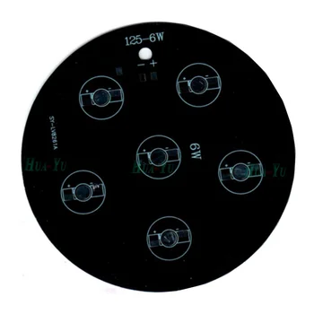 

10pc 6W 7W 9W 12W 18W 125mm aluminum plate base, LED PCB board, led heat sink board for floodlight, downlight, spotlight etc