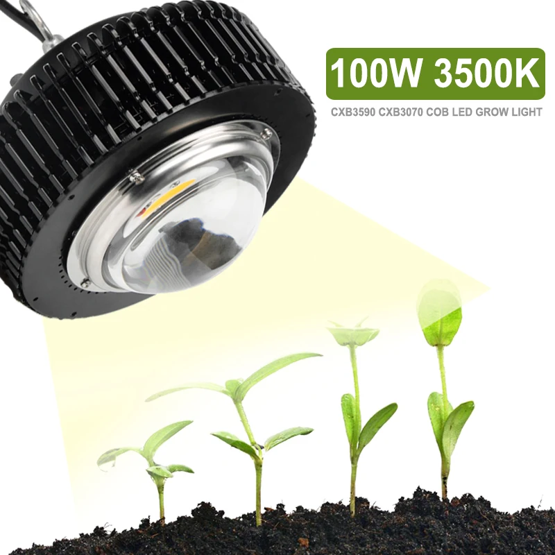 

CXB3590 COB Led Grow Light Full Spectrum Indoor Growing Lamps 100W Plant Light Grow Tent Box CXB2530 Fitolampy Seed Flower Fito