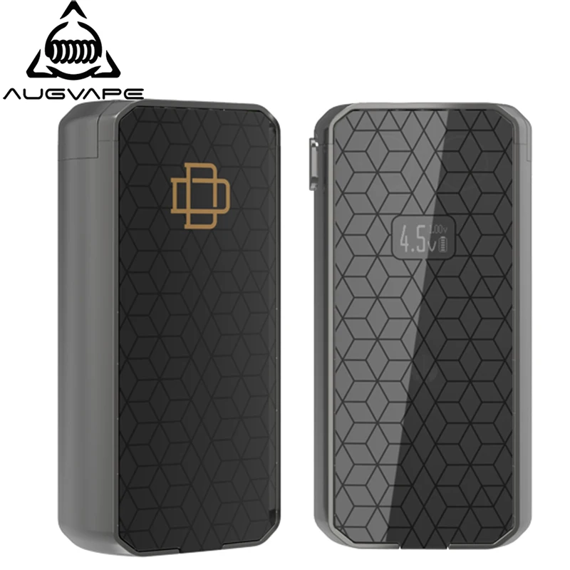 Бокс мод Augvape Druga Foxy быстросъемный патент 150 Вт двойная батарея 18650 VV с OLED дисплеем