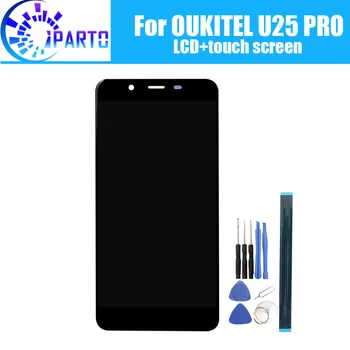 

5.5 inch OUKITEL U25 PRO LCD Display+Touch Screen 100% Original Tested LCD Digitizer Glass Panel Replacement For U25 PRO