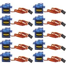 5 шт./лот, новинка, 9G микро/мини сервоприводы+ рога для rc вертолета самолета лучше, чем SG90 Для RC 250 450 вертолета