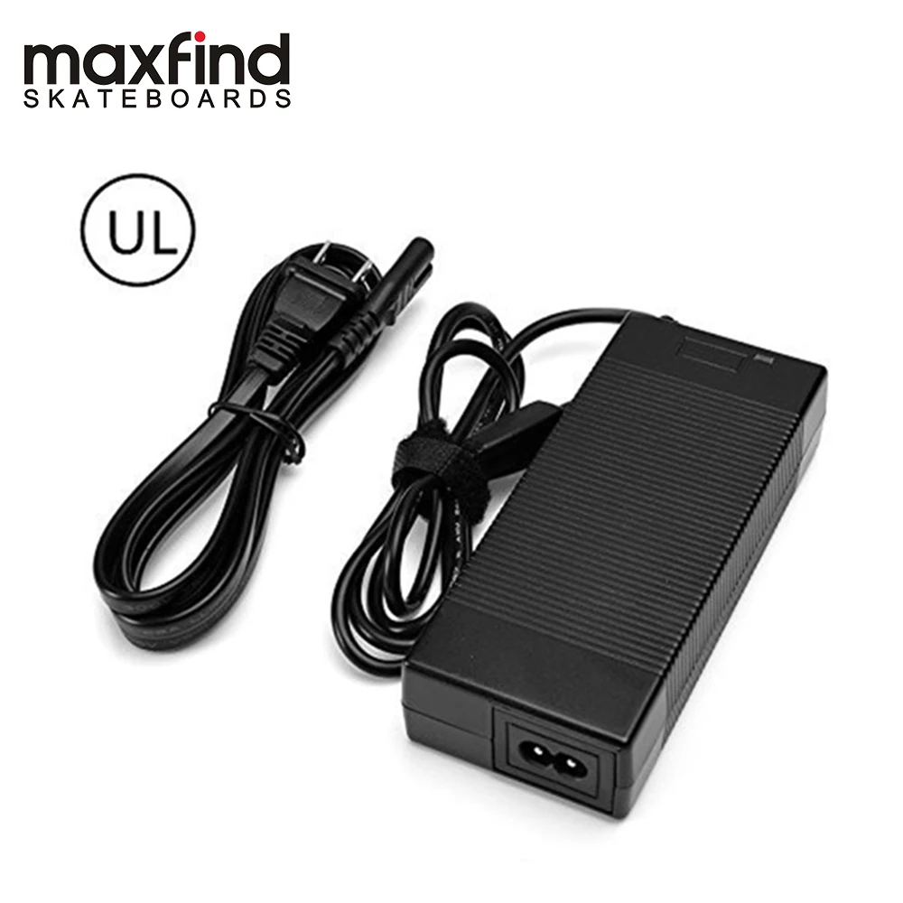 

Maxfind UL Top Quality US EU Plug Power Adapter Charger for scooter and electric skateboard