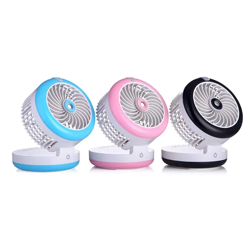 

Portable 2-in-1 Rechargeable Handheld USB Mini Fan Cooling Misting Fan Personal Humidifier Summer Handheld Cooling Fan