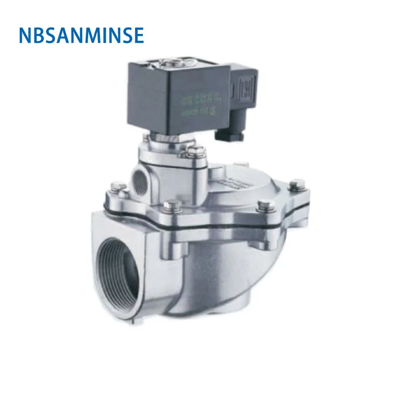 

G1-1/2" G2" G2-1/2" Alloy Series Electromagnetic Pneumatic Pulse Air Valve ASCO Similar Type Pulse Valve High Quality Sanmin