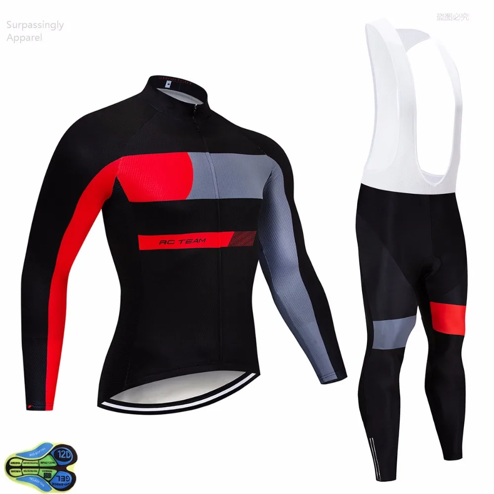 

2019 Pro Racing Team Ropa Hombre Bike MTB Cycling Clothing Bicicletta Maillot Ciclismo Cycling Wear Long Ciclismo Cycling Jersey