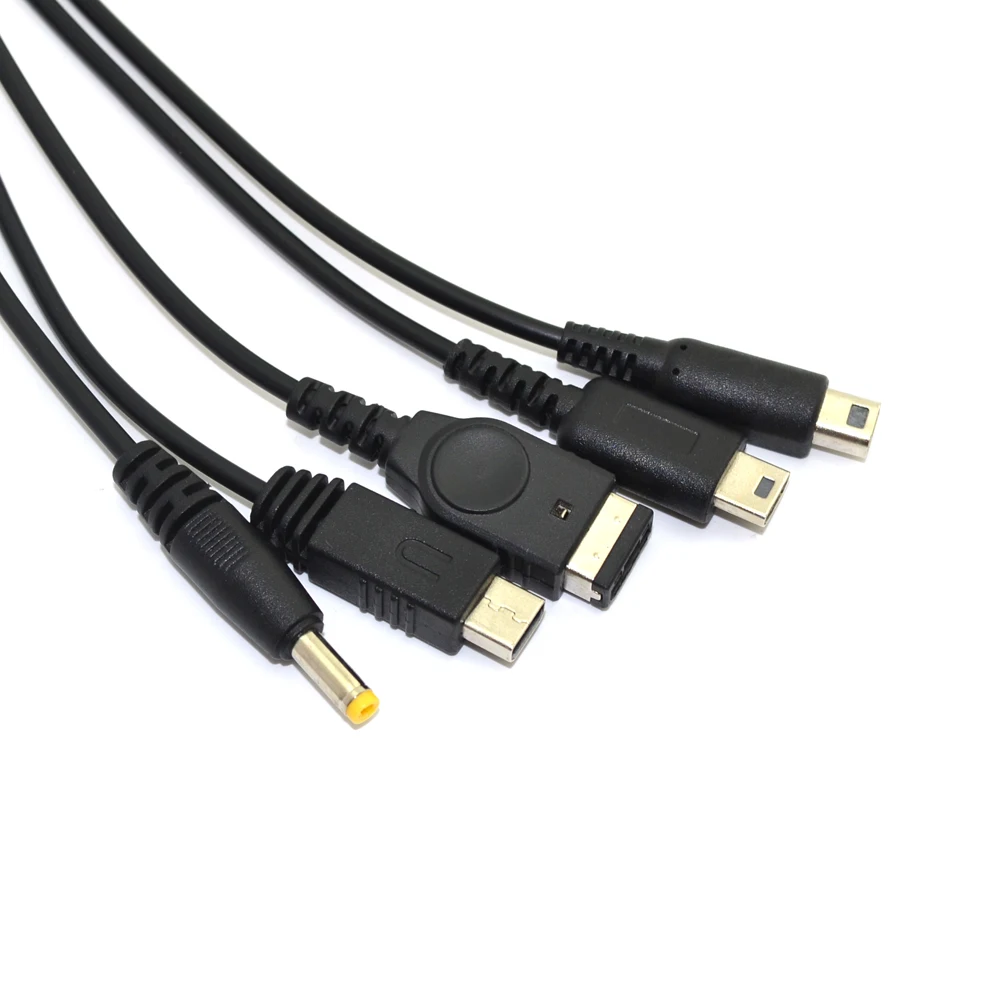 С информацией для отслеживания 5 в 1 USB кабель зарядного устройства шнуры Nintendo PSP