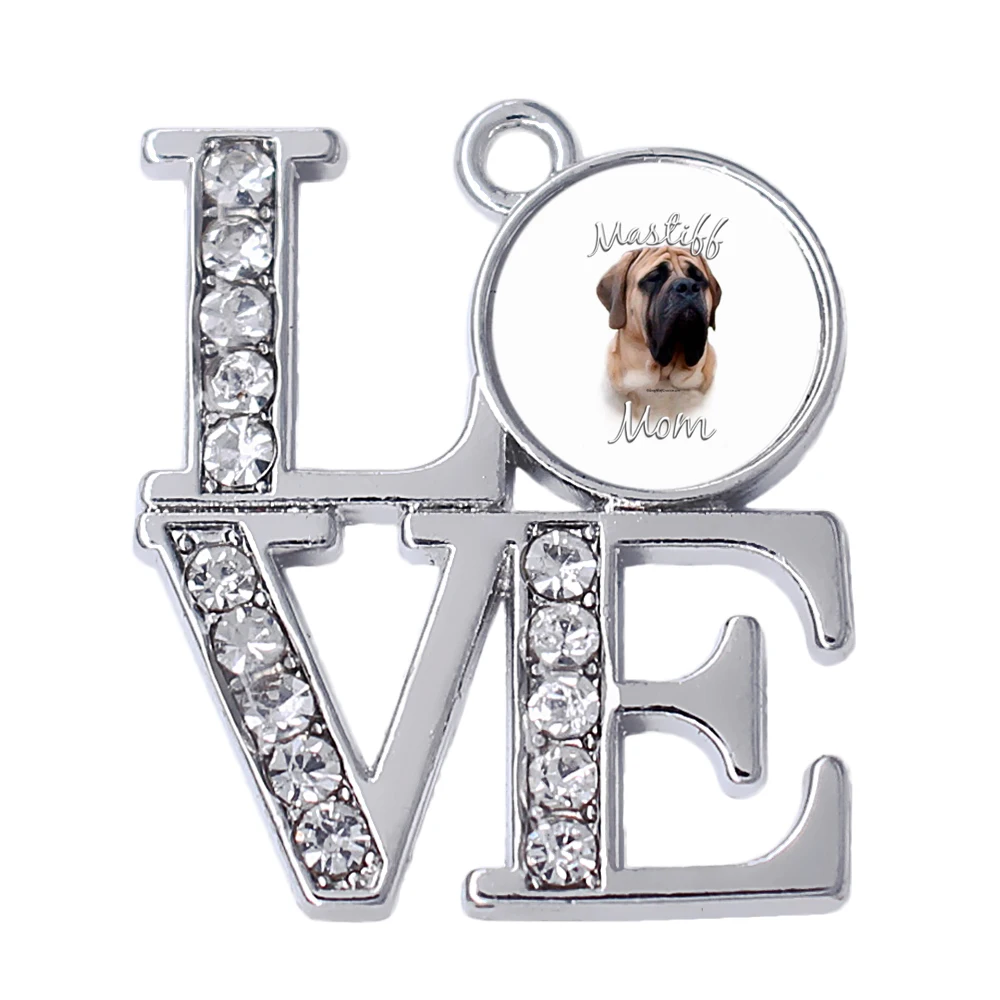Metal Eco friendly Animal Dog Jewelry Making Accessory Silver Plated